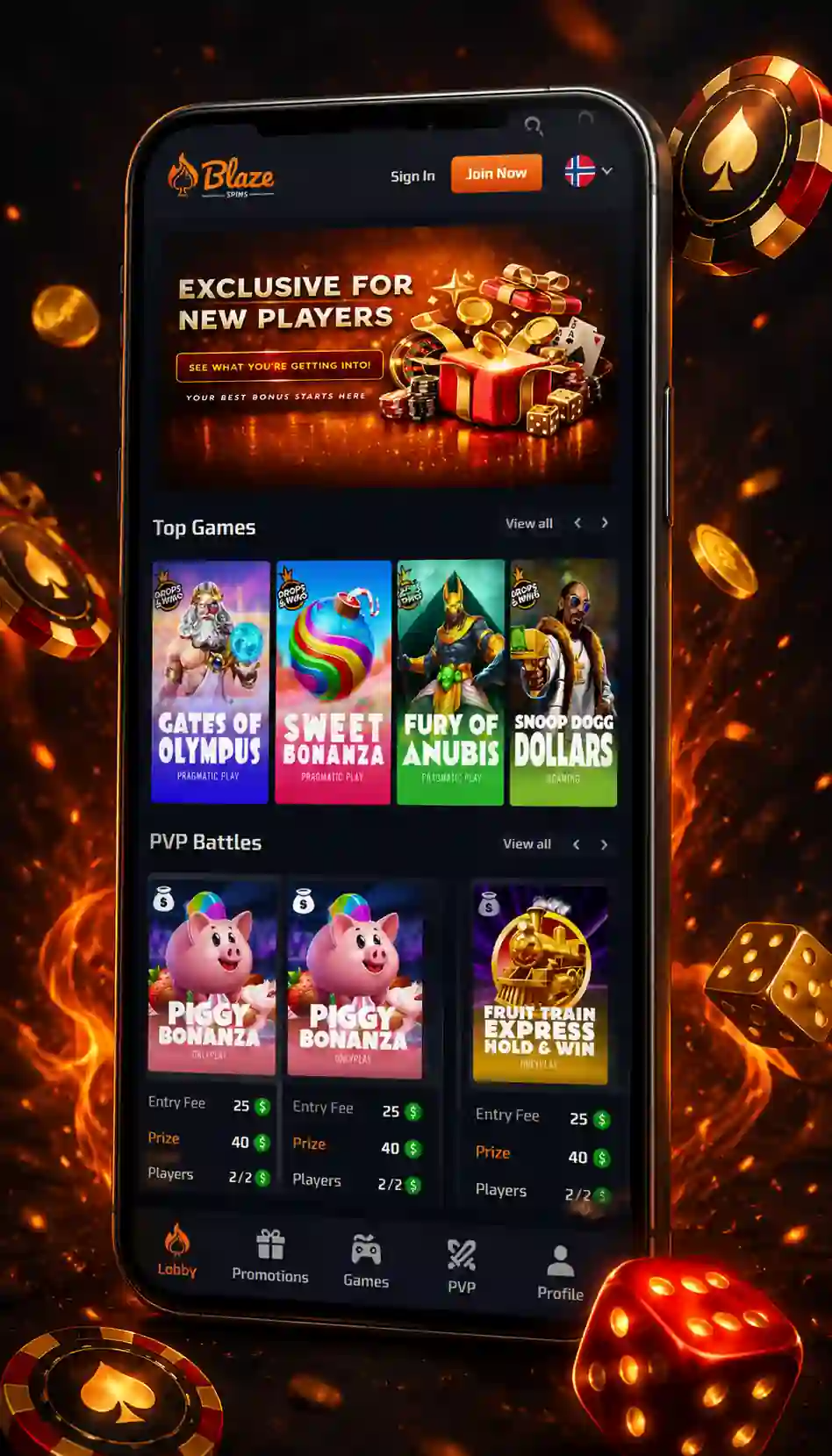 BlazeSpins Casino